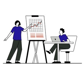 people in the office