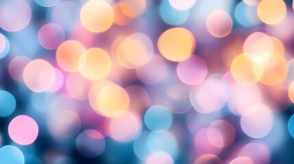 Fototapeta premium Abstract Colorful Bokeh Lights Background