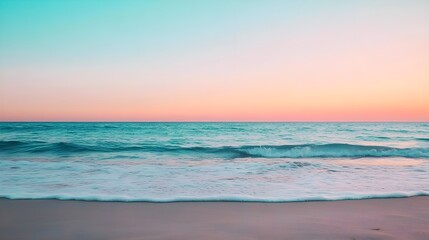 Ocean Sunset Waves