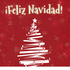 Feliz Navidad post rojo