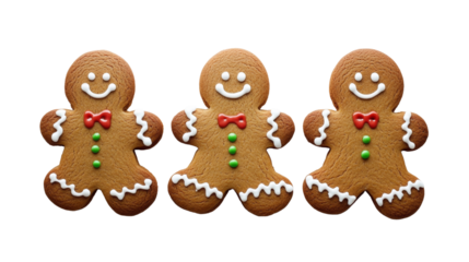 Cartoon Gingerbread for Christmas Festival. png