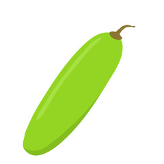 An illustration of a single grape with stem