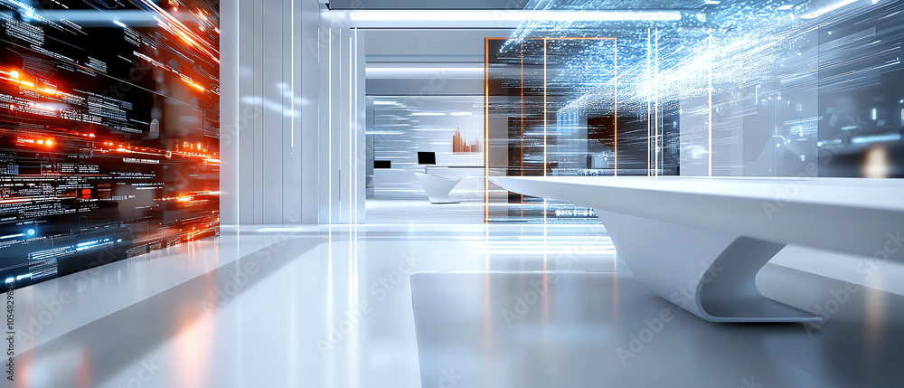 Aufkleber exploring the future of work digital twin office space concepts for innovative business planning and