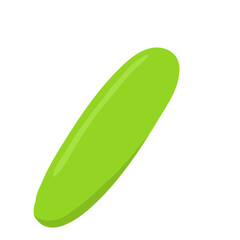 An illustration of a single grape with stem