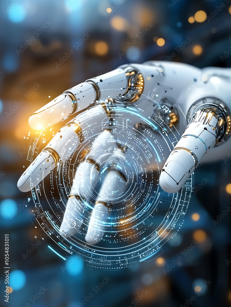 Poster exploring the future ai assistive tools in the modern workspace transforming productivity and collab