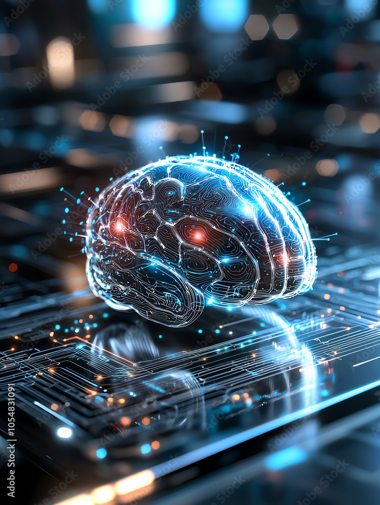 Poster exploring the future of modern workspaces integrating ai assistive tools for enhanced productivity a