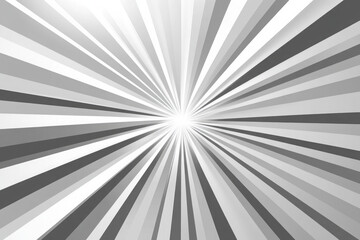 Monochrome Radial Striped Backgrounds for Modern Designs