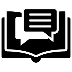 Fototapeta premium Story Telling Icon