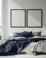Modern Bedroom Mockup.
