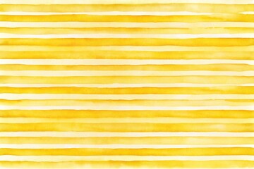 Watercolor yellow lines horizontal pattern for wallpaper and background