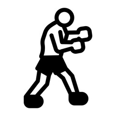 boxing glyph style