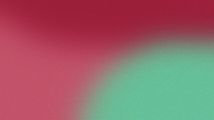 An abstract gradient blending intense red with soft green, creating a vivid, contrasting background that feels both bold and ethereal