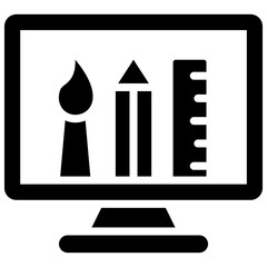 Obraz premium Graphic Design Icon