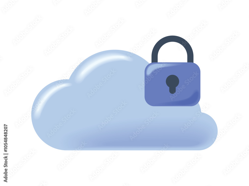 Poster cloud computing lock security