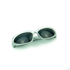 Glasses isolated on white background
