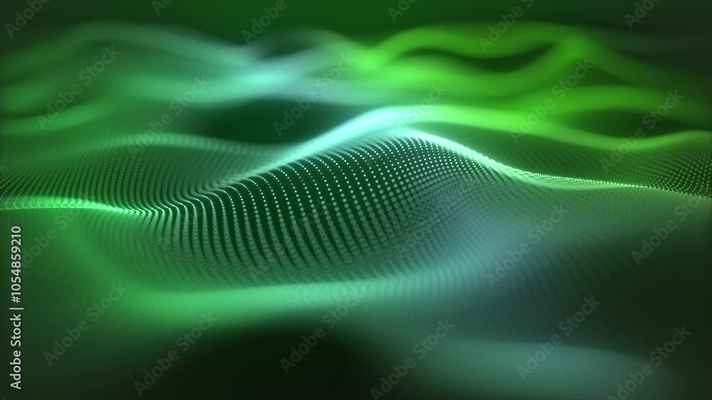 Aufkleber a stunning and vibrant abstract background seamless loop featuring graceful flowing light patterns