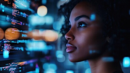 An inclusive AI policy platform highlighting diverse representation in model training, fairness audits, and policy recommendations.