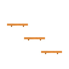 Wooden wall self decoration