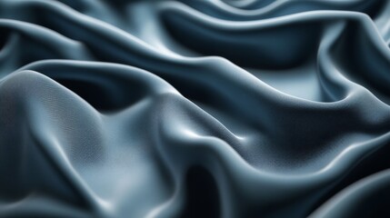 Obraz premium Soft Textures of Gentle Fabric with Studio Lighting