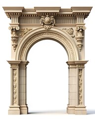 arch of triumph isolated