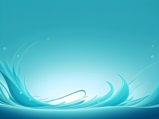abstract blue background with waveswave, vector, design, line, curve,Ai generated 