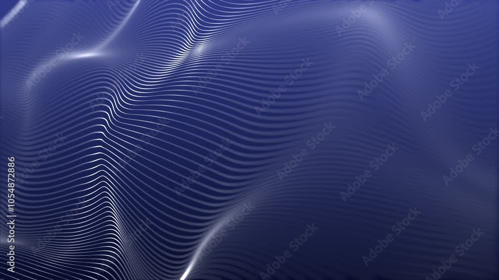 Aufkleber a stunning and vibrant abstract background seamless loop featuring graceful flowing light patterns
