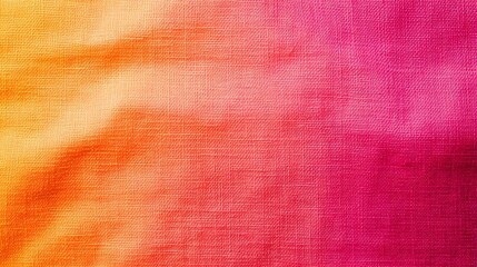 Fototapeta premium Orange Pink Fabric Texture