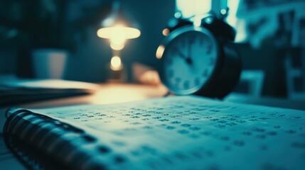 Obraz premium Close the calendar page on the desk