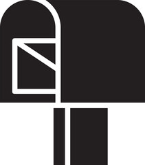 Mailbox Glyph Icon