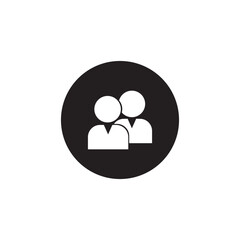 profile icon user people outline person vector symbol 