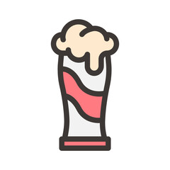 beer drink filled style