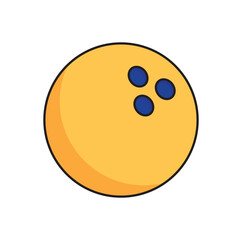 Bowling Ball Icon
