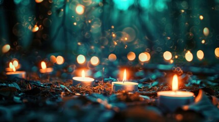 Candles in the Forest