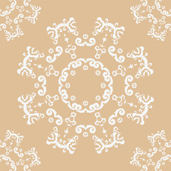 Damask Flower America Tribal Ethnic Patternfolk Embroidery, Aztec Ornament Print. Design for Carpet, Wallpaper, Clothing, Wrapping, Fabric