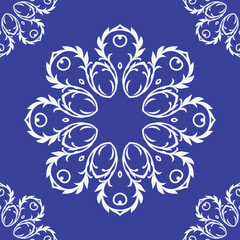 Damask Styles Native Patterns Geometric Ethnic Pattern Folk Embroidery, Aztec Ornament Print. Design for Carpet, Wallpaper, Clothing, Wrapping, Fabric