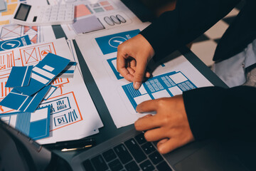 The designer team is designing the uxui system to make the uxui system work well on new phones and...