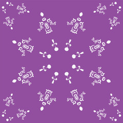 Damask Fabric Patterns Nordic Seamless Abstract Geometric Pattern Folk Embroidery, Aztec Ornament Print. Design for Carpet, Wallpaper, Clothing, Wrapping, Fabric