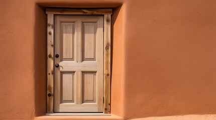 Wooden archway, vintage entrance