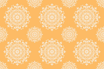 Damask Patterns Ukraine Islamic Geometric Pattern Wallpaper Folk Embroidery, Aztec Ornament Print. Design for Carpet, Wallpaper, Clothing, Wrapping, Fabric