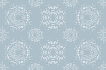 Modern Damask Patterns Moroccan Simple Islamic Patternfolk Embroidery, Aztec Ornament Print. Design for Carpet, Wallpaper, Clothing, Wrapping, Fabric
