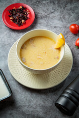 Delicious, hot and fresh soups