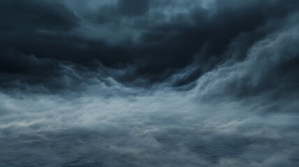 Cold Front with Heavy Clouds Approaching