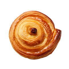 Fototapeta premium Cinnamon roll, white isolate background transparent background