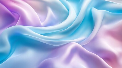Obraz premium Soft Silk Fabric with Gradient Tones and Diffused Lighting