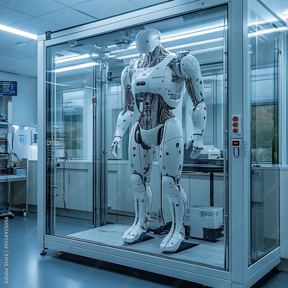 Poster exploring modern biomechanics the intersection of movement science and human-robot interaction in a 