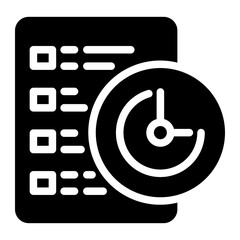 Scrutiny document plan icon