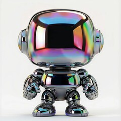screen robot with cup