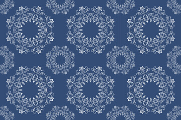 Modern Damask Patterns Printing Industry Geometric Patterns Math Folk Embroidery, Aztec Ornament Print. Design for Carpet, Wallpaper, Clothing, Wrapping, Fabric