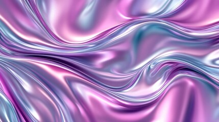 Obraz premium Vibrant Surfaces of Polished Aluminum with Subtle Lighting