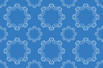 Modern Damask Patterns Sari Border Abstract Geometric Pattern Folk Embroidery, Aztec Ornament Print. Design for Carpet, Wallpaper, Clothing, Wrapping, Fabric